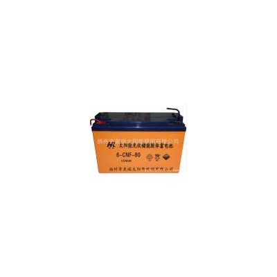 太阳能免维护蓄电池(12V80AH)