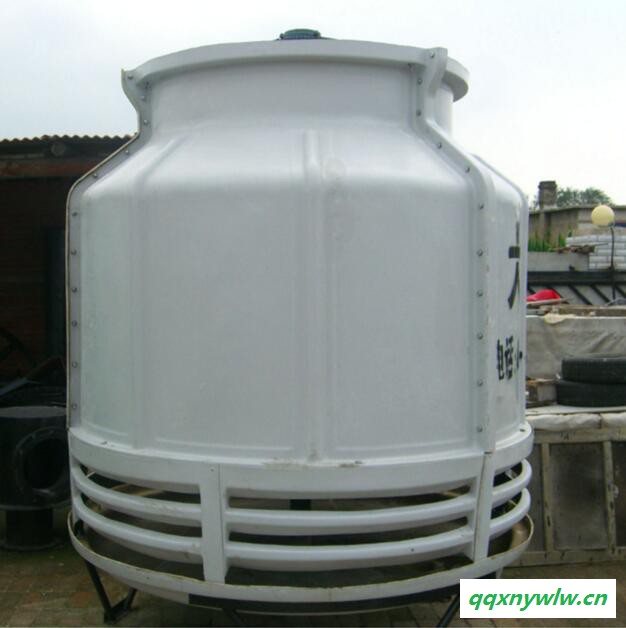 玻璃钢圆形冷却塔  圆形工业冷却水塔凉水塔 低噪型冷却塔 玻璃钢冷却塔 玻璃钢材质冷却塔 高效节能冷却塔图2