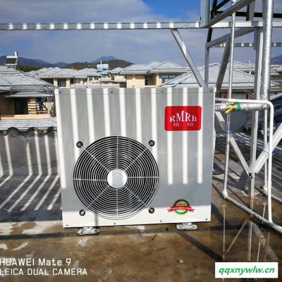 CCC生产许可证齐全热泵厂家、瑞姆RMRB-025JR-A家用空气能、家庭中央热水器、水电分离热泵、别墅高端热泵热水器