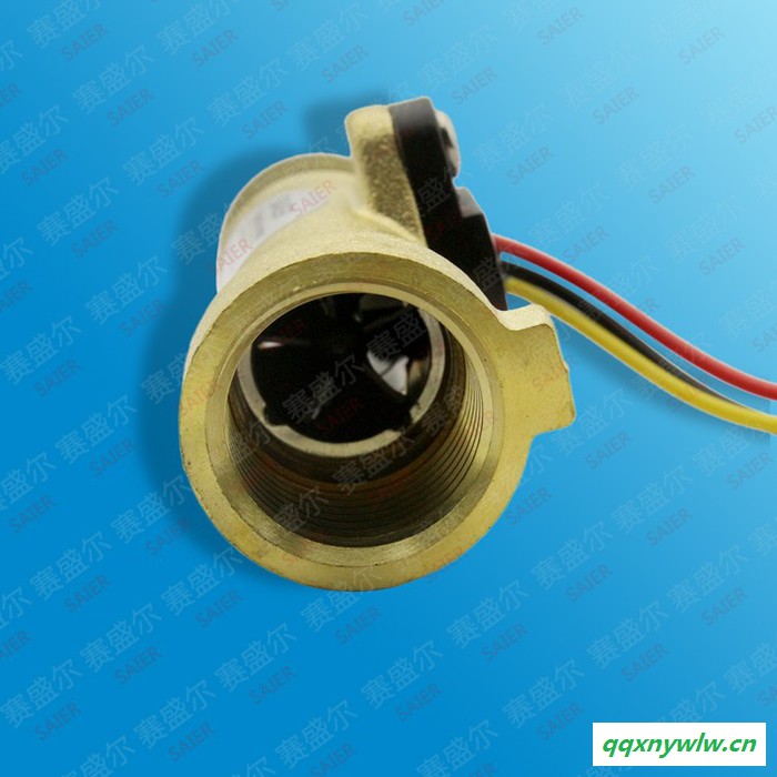 赛盛尔 热水器水流量传感器 霍尔原理传感器 太阳能壁挂炉水流量传感器 洗车机水流量传感器图2