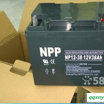 直销广州耐普蓄电池NP17-12阀控式太阳能电池12V17AH