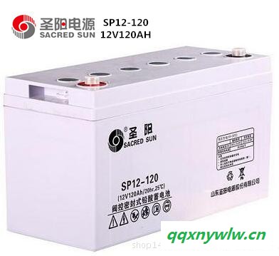 山东圣阳蓄电池SP12-120直流屏UPS电源太阳能专用12V120Ah蓄电池图2