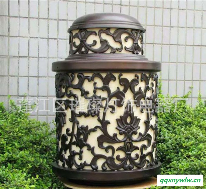 太阳能灯柱头 墙头灯 圆球 柱子灯  墙头记  柱子灯