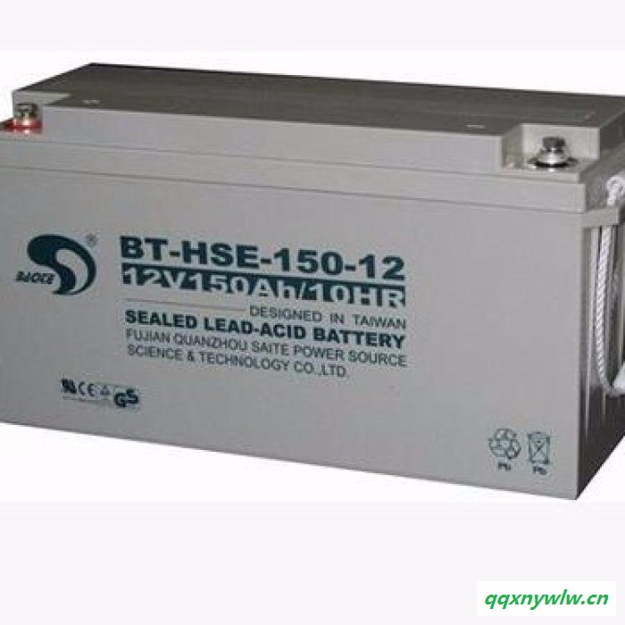 赛特蓄电池BT-HSE-200-12 12V200AH/10HR直流屏UPS电源电池 EPS电池 太阳能光伏发电电池图4