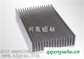 厂家直供供应兴发牌太阳能光伏新能源专用插片式散热器铝型材图2