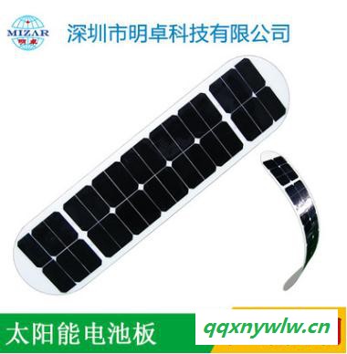 深圳工厂批发SUNPOWER半柔性太阳能电池板 定制异形电池板  直销50W18V太阳能电池板
