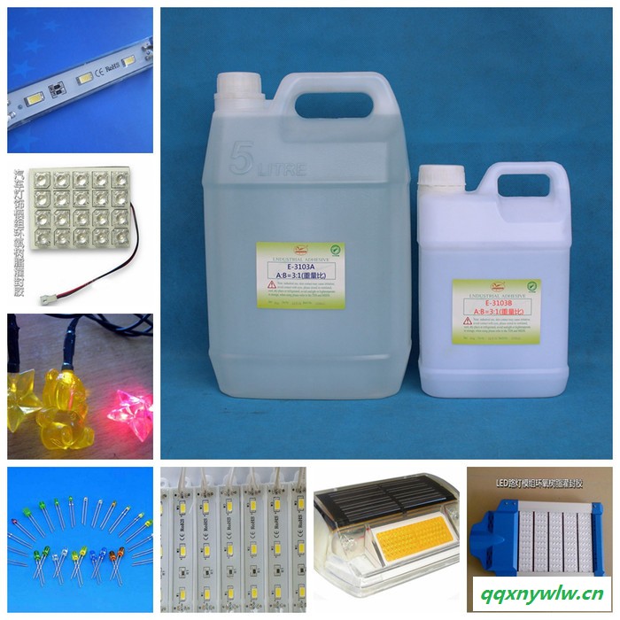 翼马E-3103 环氧树脂AB胶全透明低气味用于太阳能面板太能能饰品摄像头镜片及其它电子元器件的粘接固定批覆防潮密封灌封图4