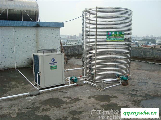 迪贝特空气能高温式热泵热水器DBT-HRB-9R1工业屠宰场电镀厂皮革厂药材烘干化工厂高温水洗涤场所的必要选择