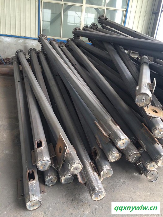 大妙光M-169道路照明灯 LED双臂路灯灯杆 8米金卤灯 小区太阳能灯 马路弯灯图6