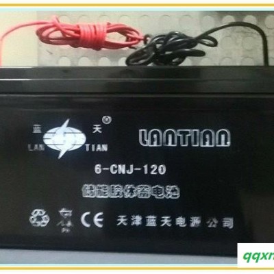 天津蓝天蓄电池6-CNJ-75 12V75AH机房EPS配电室电池 消防储能设备电池 太阳能光伏发电 新能源电池