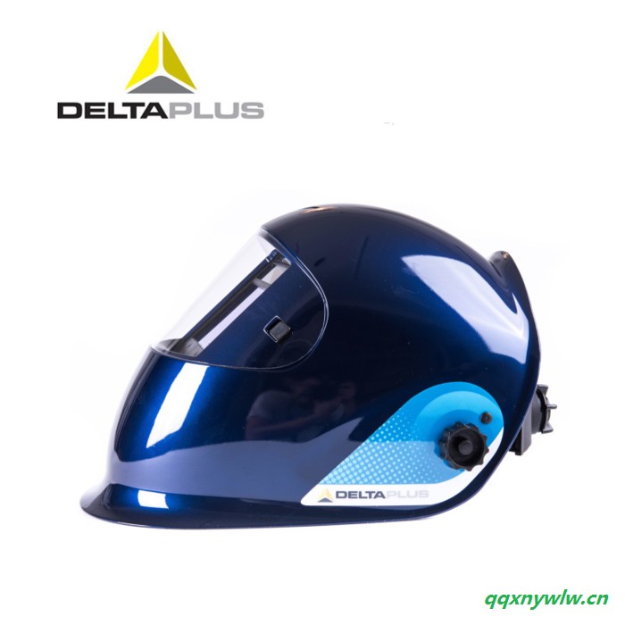 DELTA/代尔塔101505自动变光电焊面屏 PC镜片 带有吸汗带 太阳能充电 防喷溅 防颗粒物 防光辐射图3