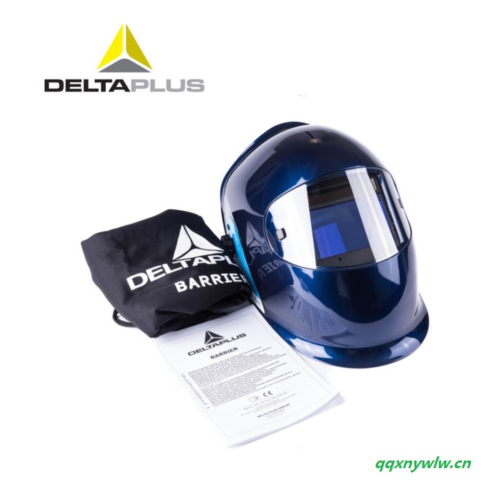 DELTA/代尔塔101505自动变光电焊面屏 PC镜片 带有吸汗带 太阳能充电 防喷溅 防颗粒物 防光辐射图4