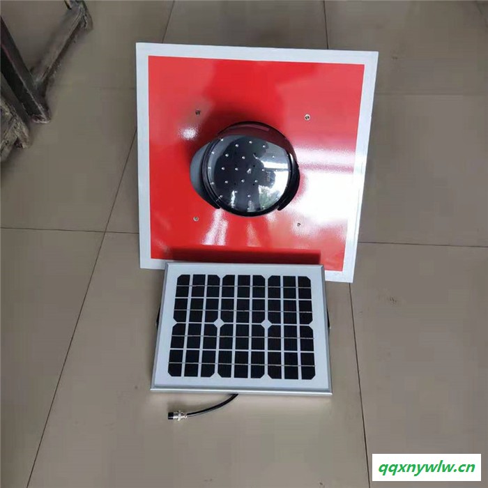 铁路太阳能土挡灯 车档灯 车档太阳能灯 信号器材图2