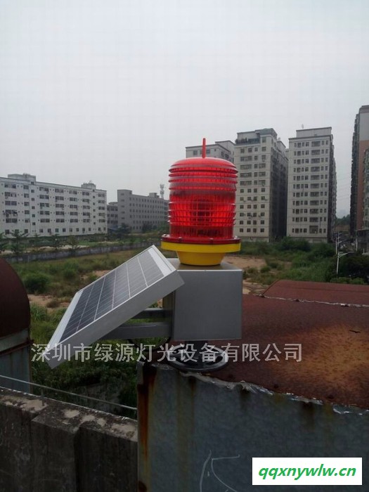 绿源灯光GS-MS/E 中光强太阳能航空障碍灯 太阳能闪光警示灯 太阳能灯具图1
