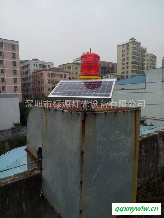 绿源灯光GS-MS/E 中光强太阳能航空障碍灯 太阳能闪光警示灯 太阳能灯具图2