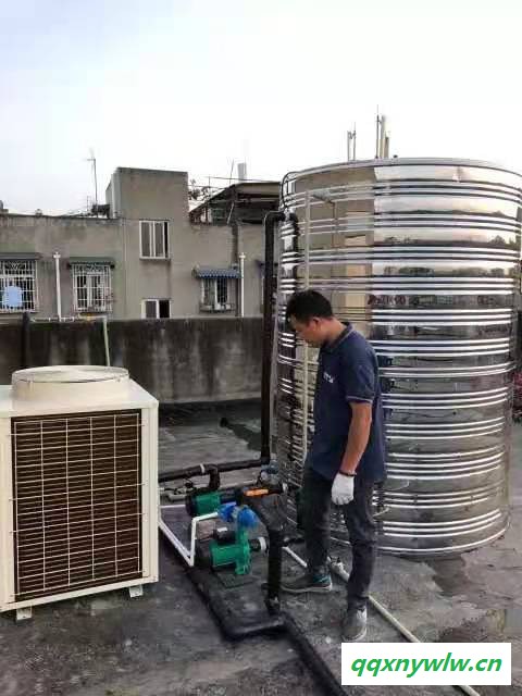 成都空气能热水器酒店工地学校医院农家乐 大型中央热水系统图1