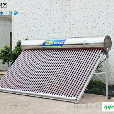 不锈钢太阳能批发，万晴太阳能热水器