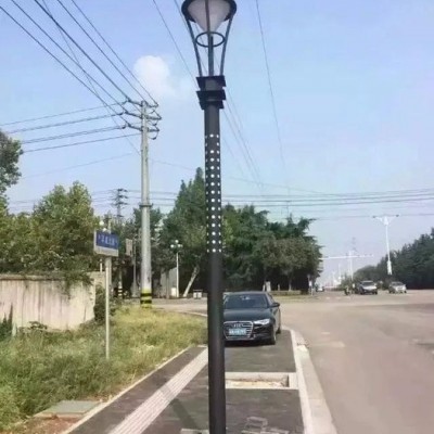 贵州都匀市常州厂家供应广场园林新型景观灯庭院灯上海亚明太阳能灯