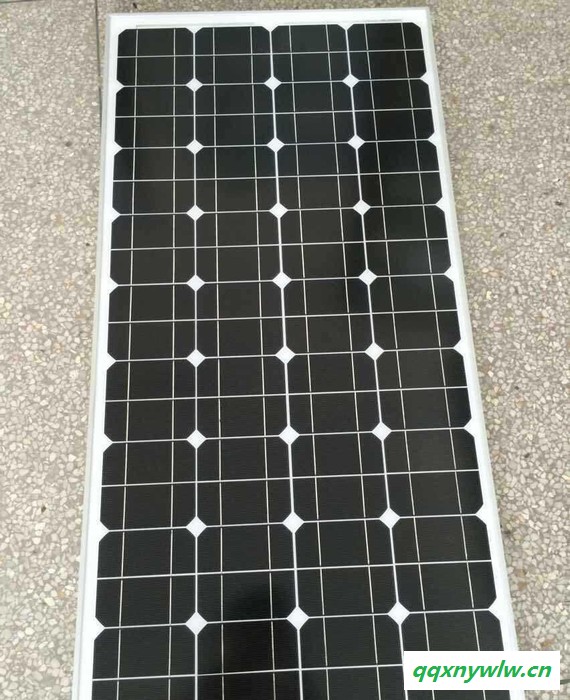 直销全新A级100瓦单晶太阳能电池板12V电瓶直冲100W出图2