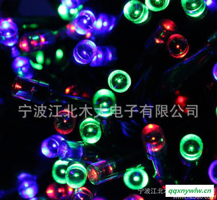 太阳能灯 太阳能霓虹灯,太阳能彩灯,led,100LED图2