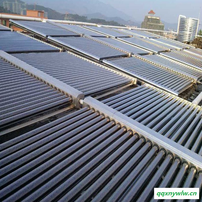 九恒 全玻璃真空管太阳能集热器大型工厂太阳能热水器工程生产厂家