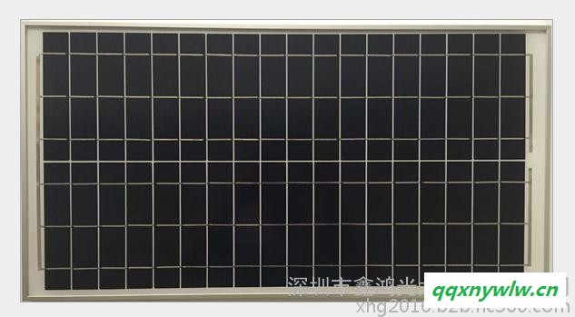 工厂供应30W多晶太阳能板  30W多晶太阳能电池板  30W多晶太阳能组件