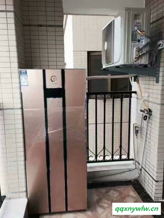 纽恩泰空气能热水器，即开即有、出水快、水温恒定、安全节能热水改造图1