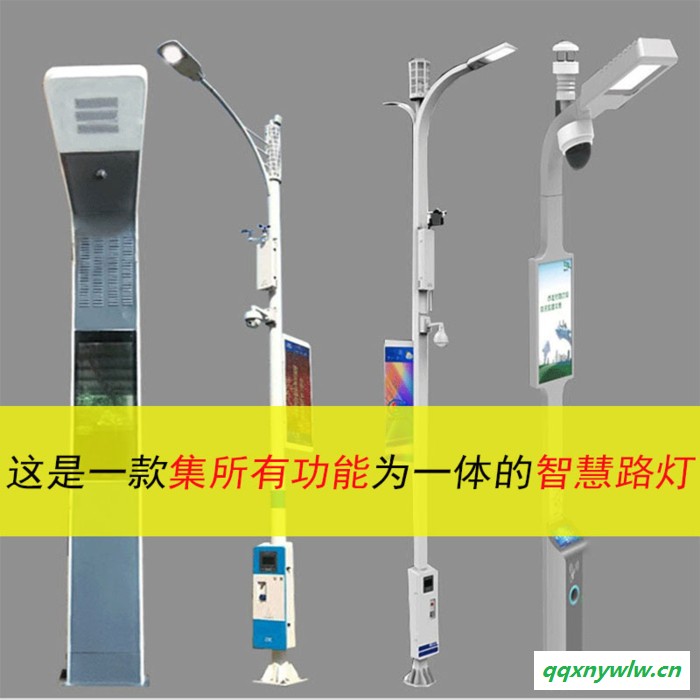 瑞成RC-ZHLD 智慧路灯照明定制灯杆 定制智慧 充电桩路灯 物联网 LED 太阳能智慧灯杆图5