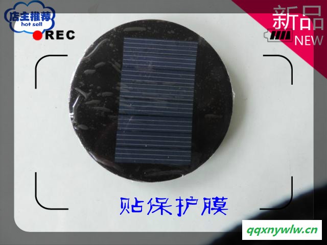 多晶太阳能电池板￠78.5 4v/80mA