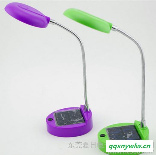 供应**】太阳能台灯 LED小夜灯小台灯 室内LED太阳能灯一件代图3
