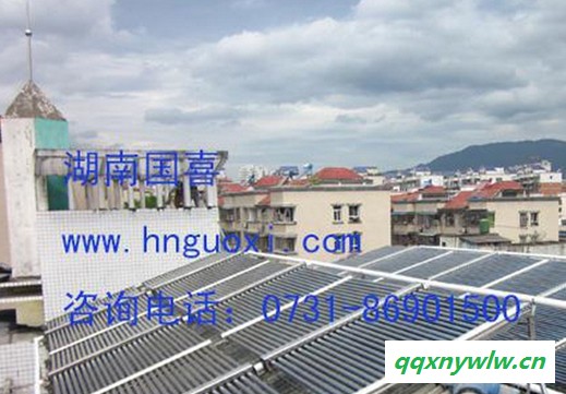 供应太阳能热水工程,太阳能热水器工程 浅谈国喜热水工程图2