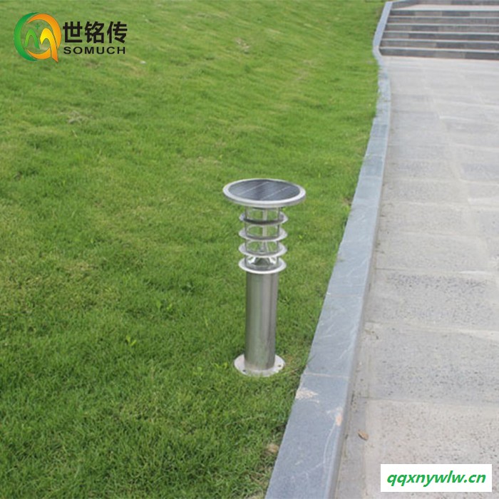 不锈钢草坪灯太阳能超亮LED路灯室外庭院灯 户外照明防水灯 太阳能灯图4