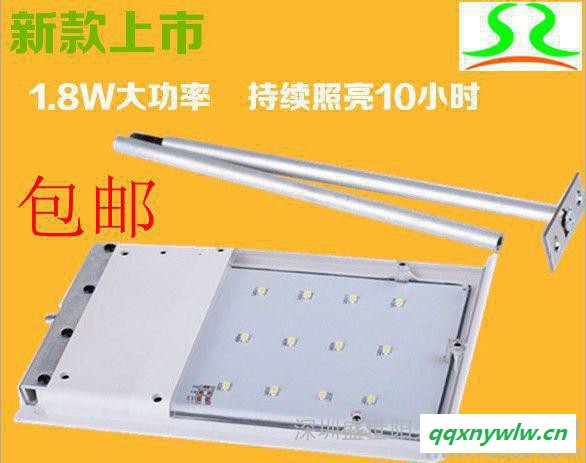 超亮太阳能灯led太阳能草坪灯家用小路灯太阳能壁灯农村路灯室图2