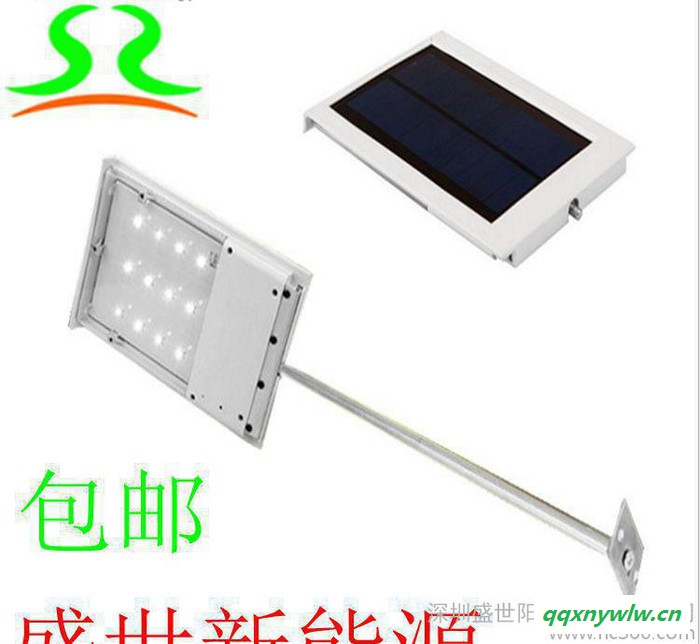 超亮太阳能灯led太阳能草坪灯家用小路灯太阳能壁灯农村路灯室图3
