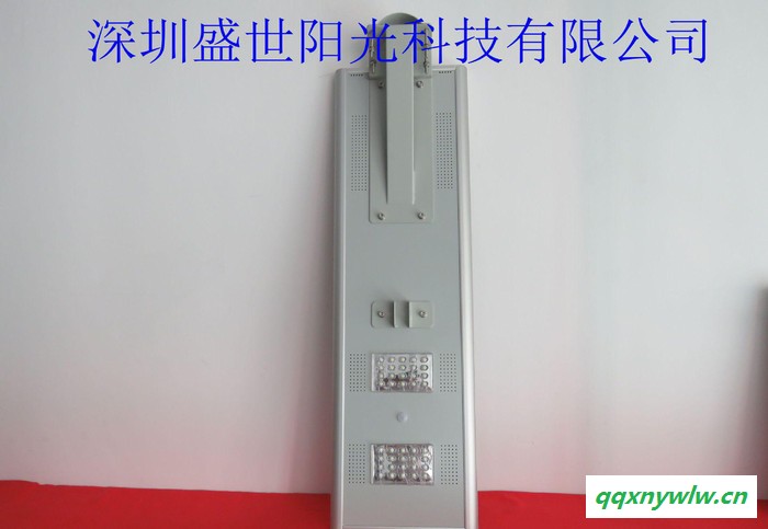 直销太阳能一体化路灯无线智能LED感应路灯太阳能灯图3