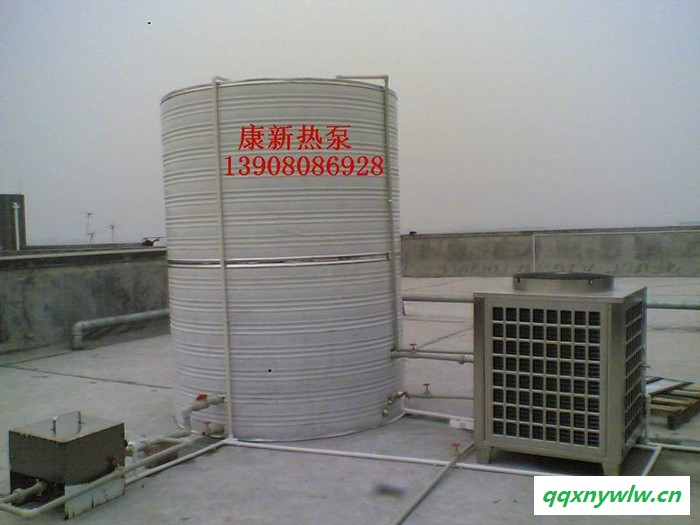 供应四川工厂工地学校专用长朗空气能中央热水器机组安装 成都中央热水器图2