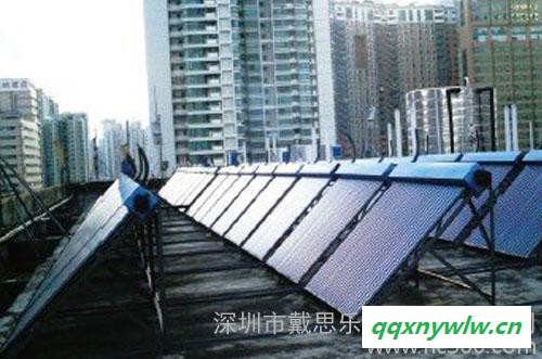 格拉利平板太阳能商业热水系统图1