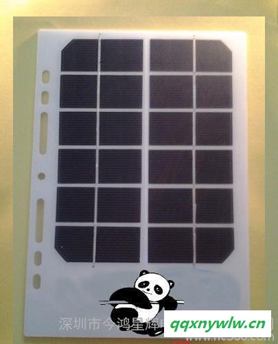 太阳能户外电源 太阳能板充电器 太阳能移动手机充电板 3W 5V图1