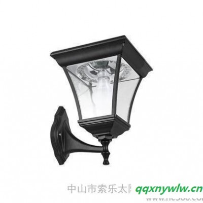 出口太阳能灯31LED 铝合金庭院灯花园灯墙壁户外