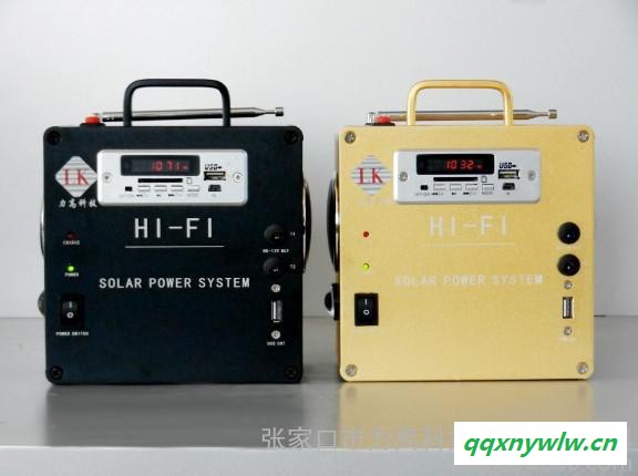 供应Lk太阳能发电系统  太阳能路灯 小型太阳能发电机 照明 充电 听歌图1