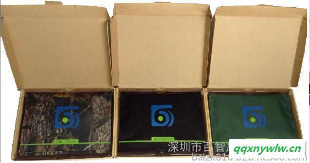 15W太阳能充电折叠包太阳能充电器12V手机电脑便携充电折叠包