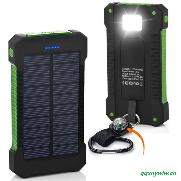 F5太阳能充电宝｜太阳能移动电源10000mAhsolar power bank图3