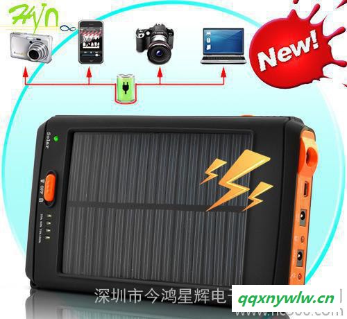 太阳能充电宝，太阳能充电器，多功能太阳能礼品充电器，充电宝图2