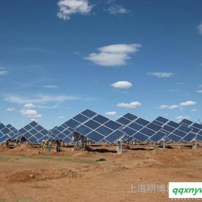 联动斜单轴太阳能光伏跟踪器系统
