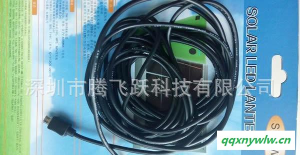 太阳能板专用电源线，手机充电线，Mirco接口，Dc5.5接