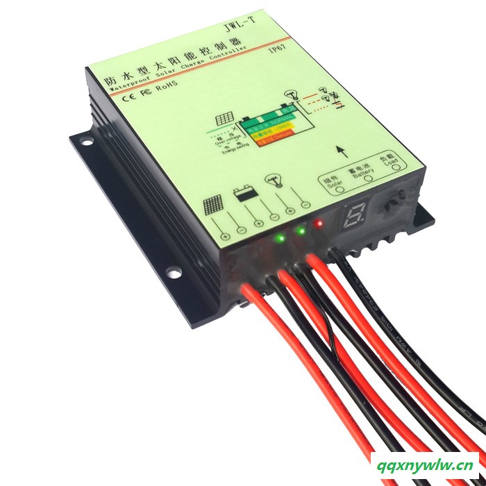 供应金仕盾JWL-T-10A/12V太阳能路灯控制器/双时段控制器