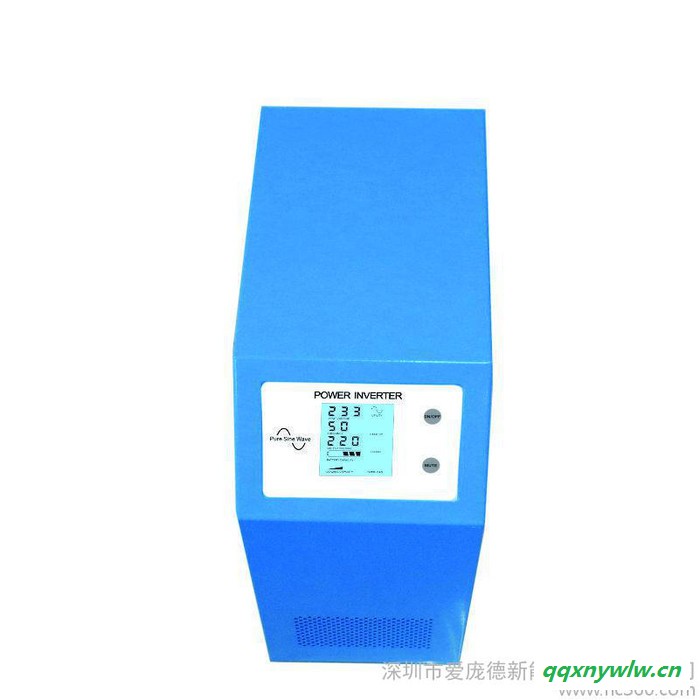 太阳能逆变器 UPS500w 正弦波12v/24v转220v 足功率可充电低功耗