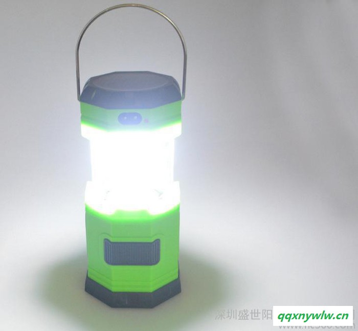 户外 太阳能野营灯充电式**断电帐篷灯复古伸缩手提灯 led