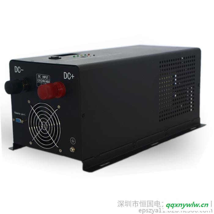 恒国电力HG-3048 工频逆变器|3000W带市电互补充电功能|DC48V-AC220V太阳能逆变器图3