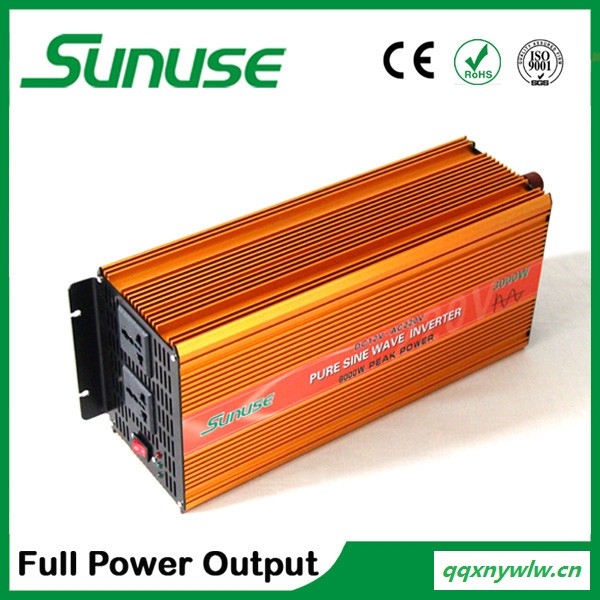 12V/24V转220V太阳能电源转换器 3000W纯正弦波车载逆变器图2